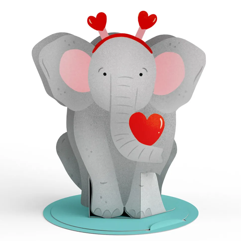 Kids Lovepop Valentine'S Day 2/14|Kids|Valentine’s Day Safari Assorted Cards Kids Classroom 24-Pack