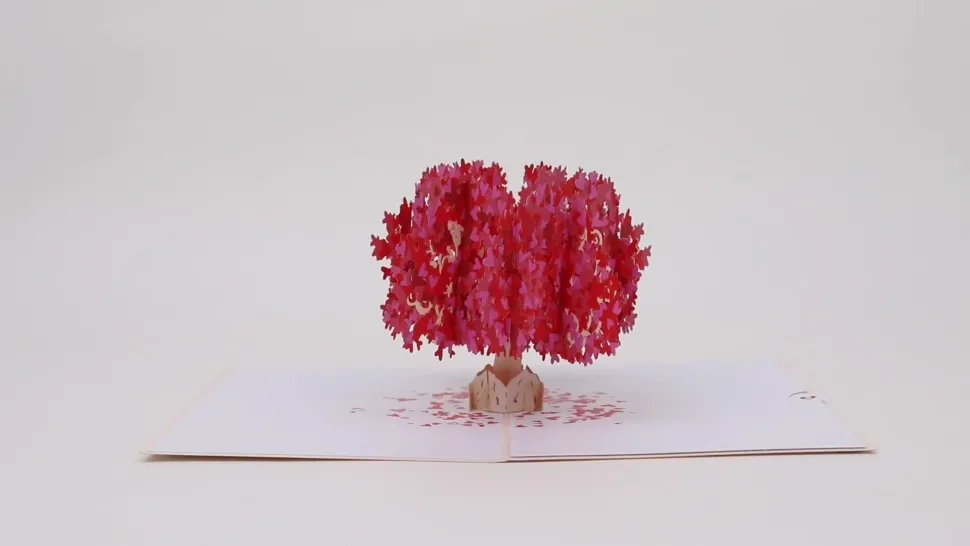 Lovepop Greeting Cards|Valentine'S Day 2/14|Valentine’s Day Tree Pop-Up Card