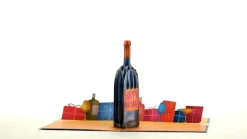 Lovepop Greeting Cards|Birthday|Vintage Wine Birthday Pop-Up Card