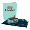 Lovepop Greeting Cards|Christmas 12/25|Wandering Santa Pop-Up Card