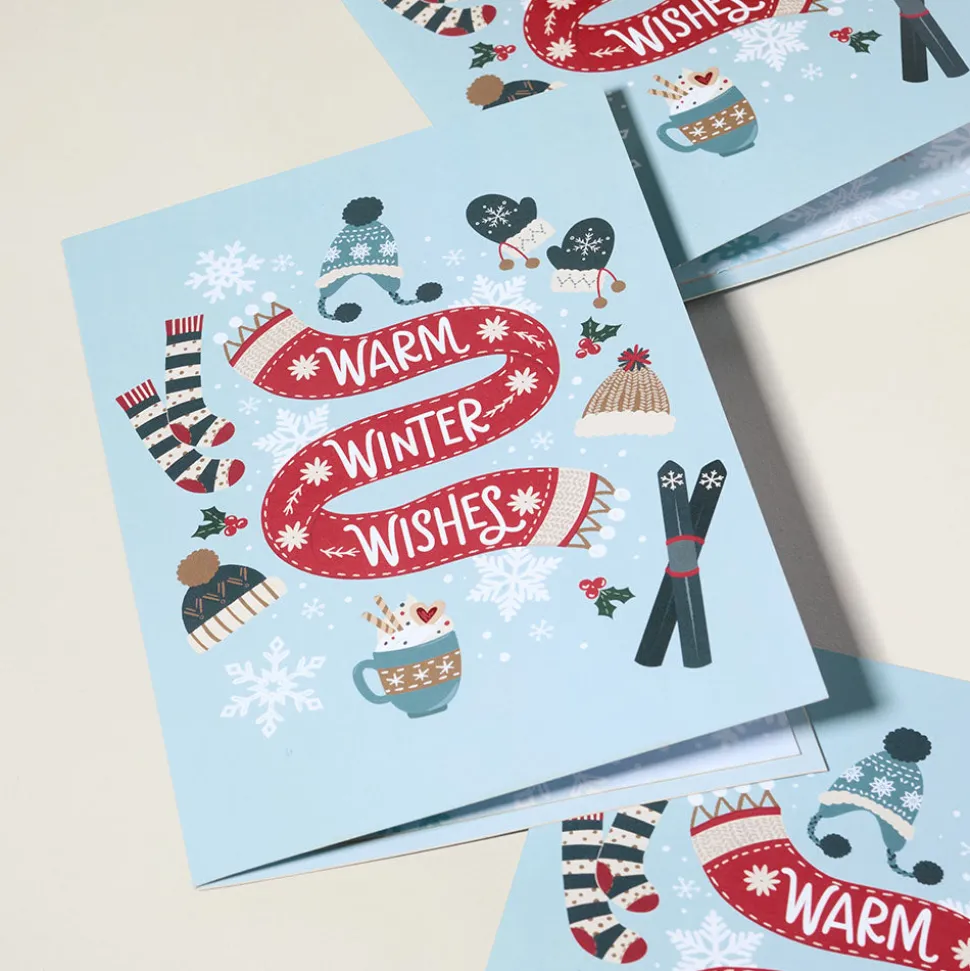Kids Lovepop Plushpop|Christmas 12/25|Warm Winter Wishes' Holiday Penguin Plushpop Card