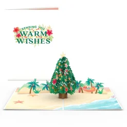 Lovepop Greeting Cards|Christmas 12/25|Warm Wishes Christmas Tree Pop-Up Card