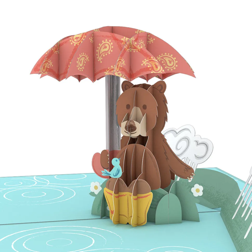 Lovepop Greeting Cards|Get Well|Weather Together Pop-Up Card