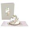 Lovepop Greeting Cards|Congratulations|Wedding Cake Pop-Up Card