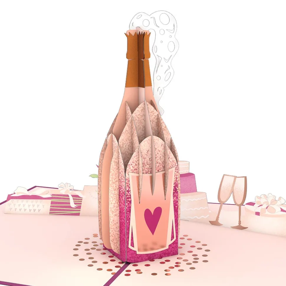 Lovepop Wedding|Wedding Champagne Pop-Up Card
