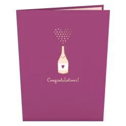 Lovepop Wedding|Wedding Champagne Pop-Up Card