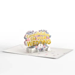 Lovepop Wedding|Wedding Congratulations Pop-Up Card