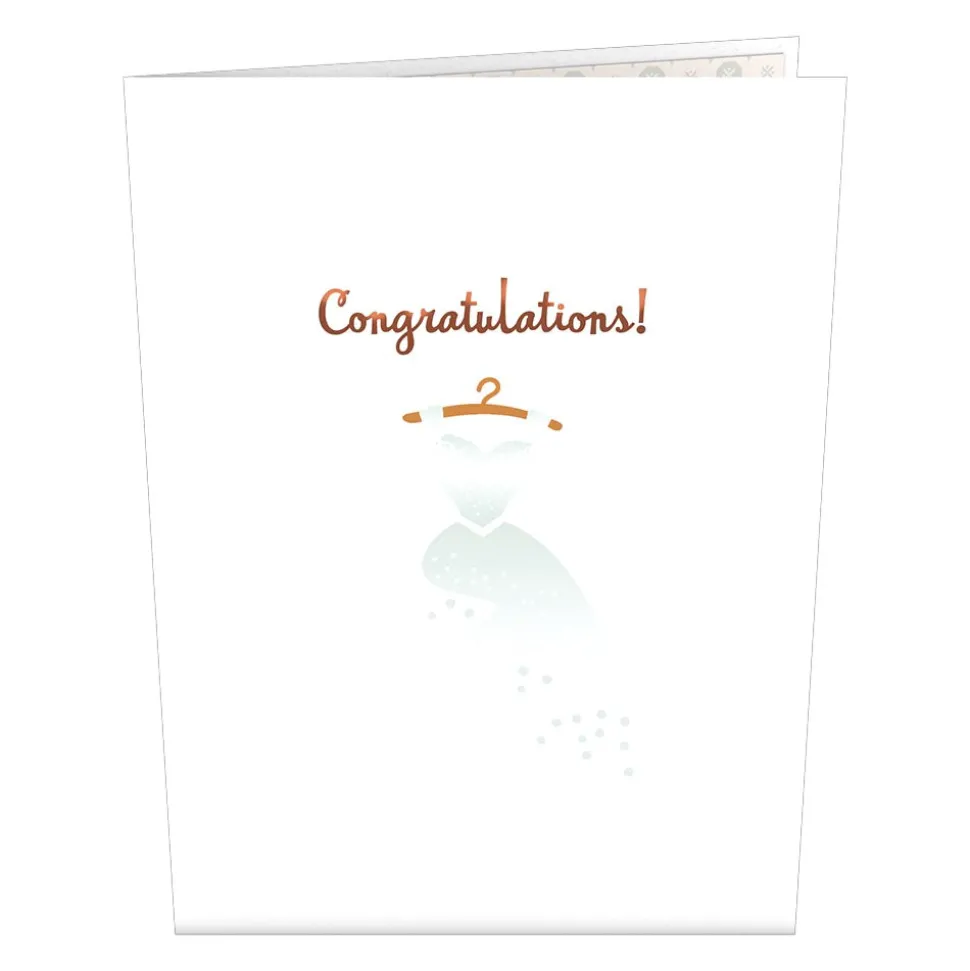 Lovepop Congratulations|Wedding|Wedding Dress Pop-Up Card