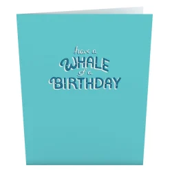 Lovepop Birthday|Whale of a Birthday: Paperpop® Card