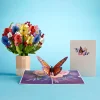 Lovepop Pop-Up Bouquets|Card & Gift Bundles|Wildflower & Monarch Butterfly Bundle