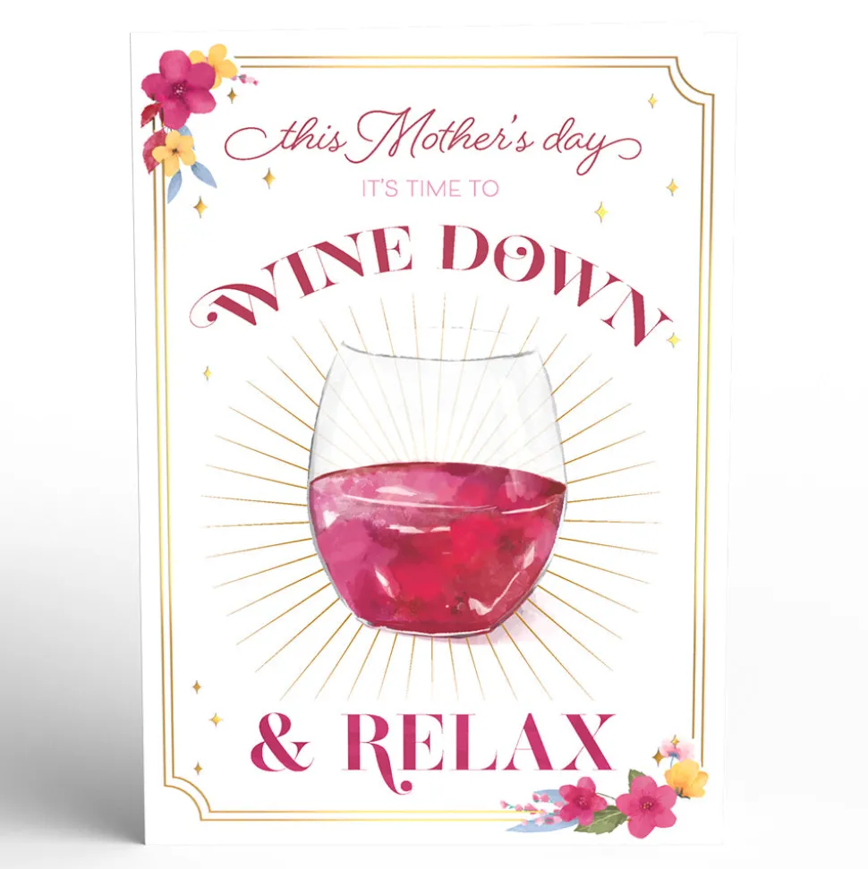 Lovepop Greeting Cards|Mother'S Day 5/11|Wine Down and Relax Mother's Day Pop-Up Card