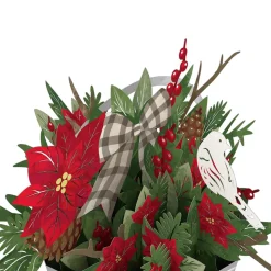 Lovepop Christmas 12/25|Winter Flower Basket Decoration