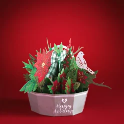 Lovepop Christmas 12/25|Winter Flower Basket Decoration