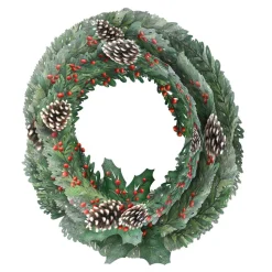 Lovepop Decor|Christmas 12/25|Winter Greens Wreath