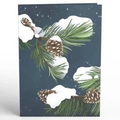 Lovepop Greeting Cards|Winter's Eve Vigil Pop-Up Card