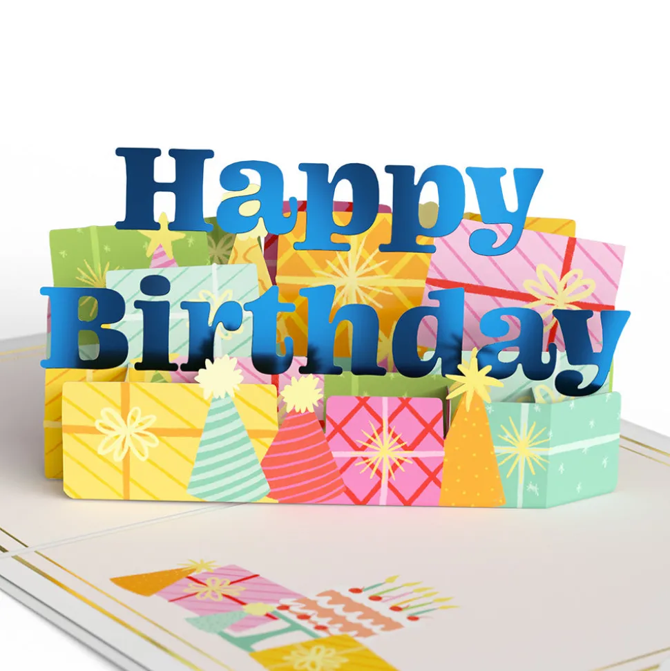 Lovepop Greeting Cards|Birthday|Wishing You a Happy Birthday Pop-Up Card