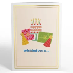 Lovepop Greeting Cards|Birthday|Wishing You a Happy Birthday Pop-Up Card