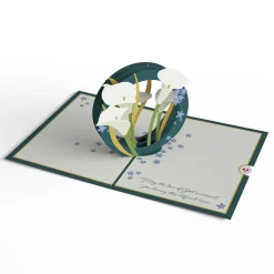 Lovepop Greeting Cards|Religious|With Deepest Sympathy Pop-Up Card