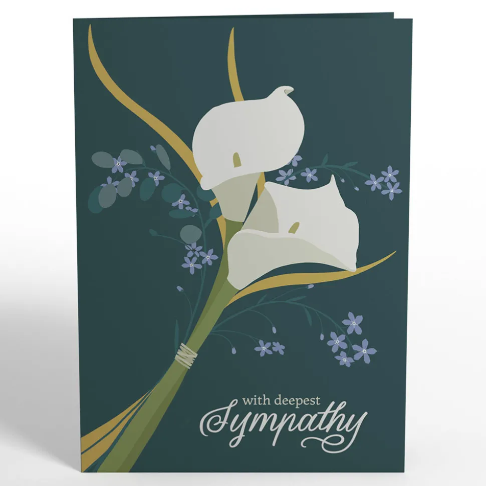 Lovepop Greeting Cards|Religious|With Deepest Sympathy Pop-Up Card