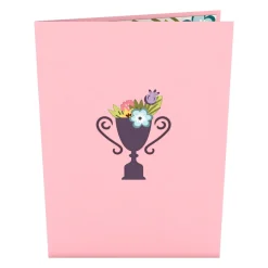 Women Lovepop Greeting Cards|International Women'S Day 3/8|World's Best Mom Pop-Up Card