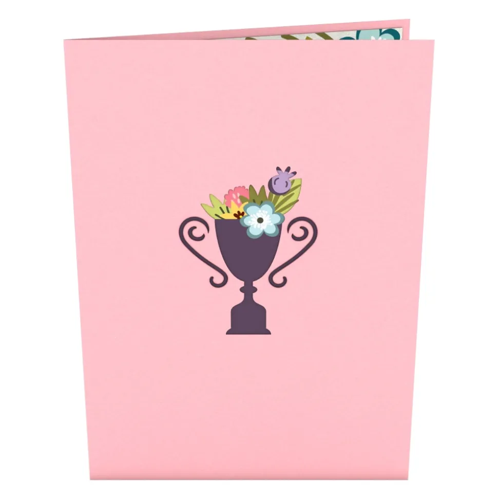 Women Lovepop Greeting Cards|International Women'S Day 3/8|World's Best Mom Pop-Up Card
