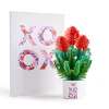 Lovepop Pop-Up Bouquets|Anniversary|XOXO Card with Mini Bouquet