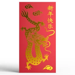 Lovepop Lunar New Year 1/29|Year of the Dragon Lunar New Year Money Holder