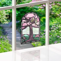 Lovepop Suncatcher Cards|Just Because|You Brighten My World Birds Suncatcher Card