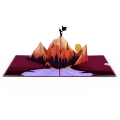 Kids Lovepop Congratulations|Graduation|You Did It Mountains Pop-Up Card