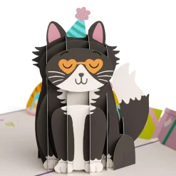 Lovepop Birthday|Your Gift Is in the Litterbox Birthday Cat Pop-Up Card and Sentiment Set
