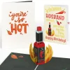 Lovepop Birthday|Him|You’re So Hot - Hot Sauce Birthday Pop-Up Card and Sentiment Set for Husband