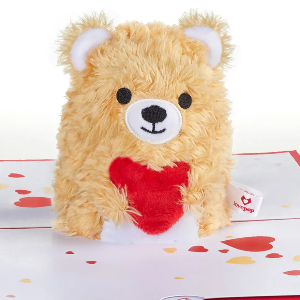 Kids Lovepop Plushpop|Anniversary|You're The Beary Best' Plushpop Card