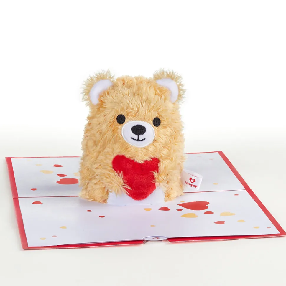 Kids Lovepop Plushpop|Anniversary|You're The Beary Best' Plushpop Card