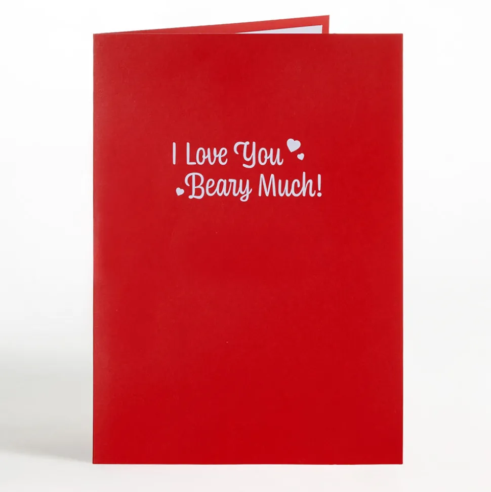 Kids Lovepop Plushpop|Anniversary|You're The Beary Best' Plushpop Card