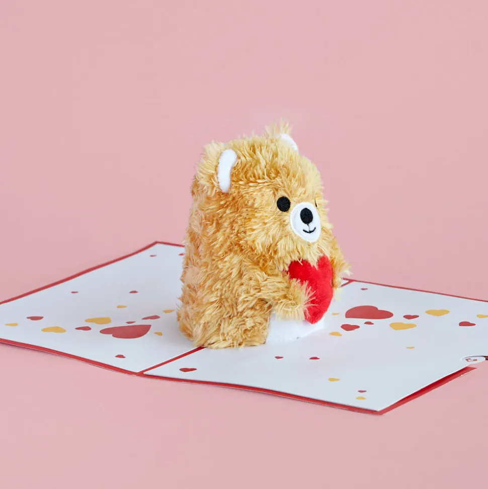 Kids Lovepop Plushpop|Anniversary|You're The Beary Best' Plushpop Card