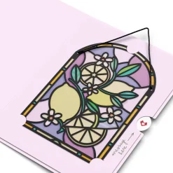 Lovepop Suncatcher Cards|Birthday|Zest Birthday Lemons Suncatcher Card